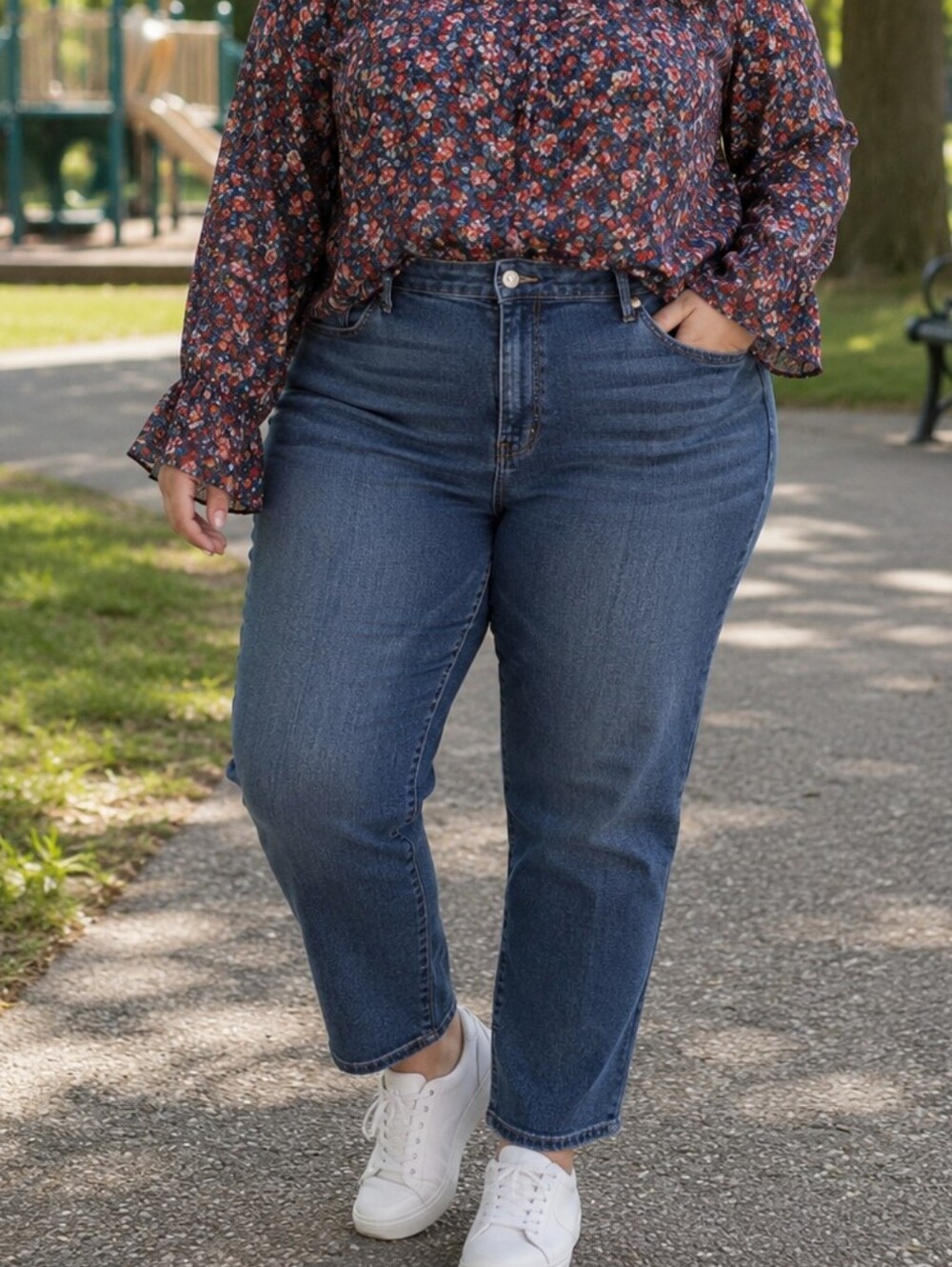 Lauren Ralph Lauren Medium Wash Jeans. In EUC